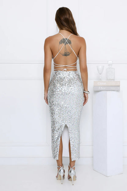 You Amaze Midi Skirt Sherbet