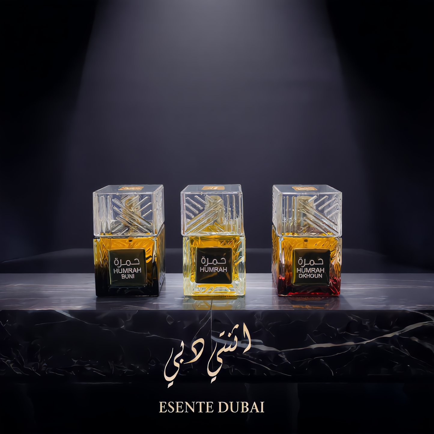 SET OF 3 ARABIC PERFUMES 100ML | HUMRAH BUNI + HUMRAH + HUMRAH DKHOUN