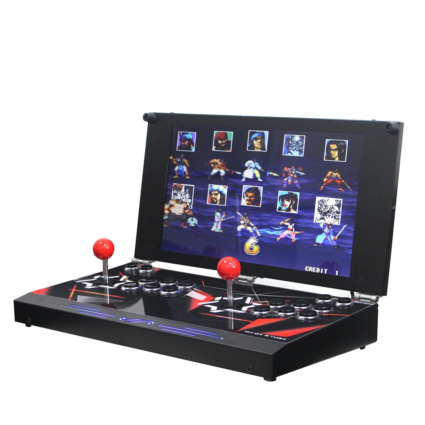 ✨80%OFF✨9800 in 1 Hand-held Portable Selected Arcade Game Console 17.5-inch HD Screen Dual Players Box DX, Retro Video Game Machine Search/Hide/Save/Load/Pause Games
