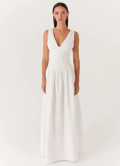 Eunbi Maxi Dress - White